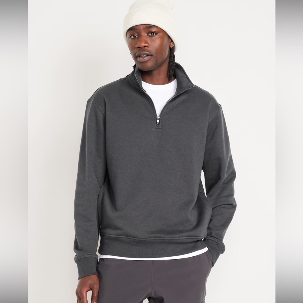 Old Navy Oversized Fleece Quarter Zip